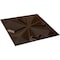 Ekena Millwork 19 5/8in. W x 19 5/8in. H Nikki EnduraWall Decorative 3D Wall Panel Covers 2.67 Sq. Ft. WP20X20NKAMB - alternate 4